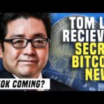 Tom LEE Recieved SECRET BITCOIN News From THIS MAN Last NIGHT; Now He SAYS $150K COMING? He's RIGHT?