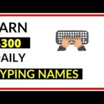 Make Money Online - Earn $300 Per Day Typing Names