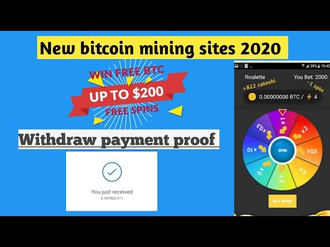 Free bitcoin mining sites 2020, New btc mining sites 2020, new mining sites,