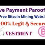 Live Payment Paroof Free Bitcoin Mining Websit,s HashRapid & Mining Cheap 0.01 BTC Recved!