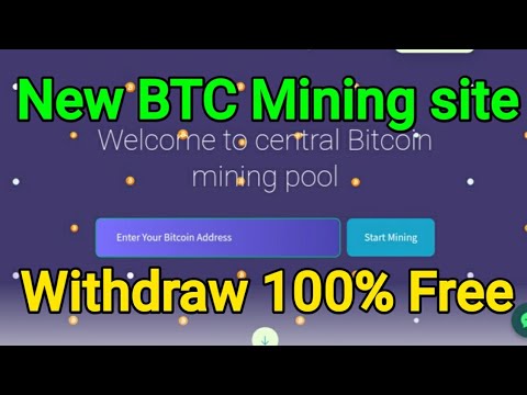 new free bitcoin mining site 2019 | withdraw free