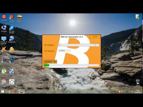 BITCOIN GENERATOR 2015 100% WORKING