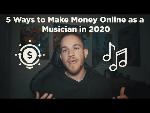 5 Ways to Make Money Online as a Musician in 2020