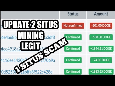 Update 2 Situs Mining Legit dan 1 Situs Mining Scam | Bitcoin 2020