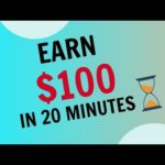Make $100 In 20 MINUTES - Easy Way To Make Money Online In 2020