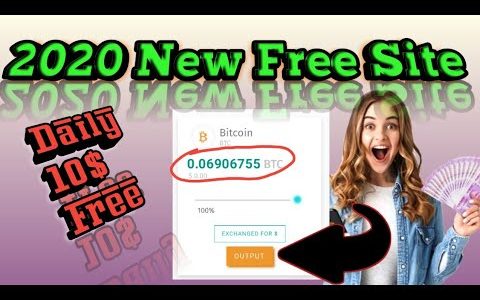 💥2020 launching New Free Bitcoin mining site !! earning everyday free Bitcoin