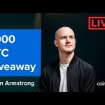 🔴 Bitcoin Breaking news [LIVE] by #Coinbase CEO  and BTC giveaway