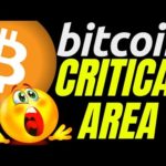 🌟 BITCOIN IS IN A CRITICAL AREA!!🌟bitcoin price prediction, analysis, news, trading