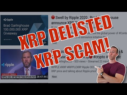 BREAKING! XRP De-Listed! Scams Are ALL OVER STILL! Brave Browser and APPLE?!?