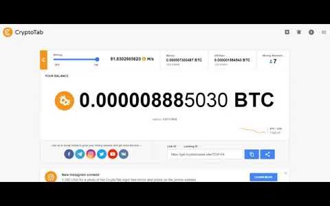 Crypto Tab Browser  Earn 8x Times Faster Bitcoin Mining Without Investment Earn 1 Bitcoin 20201