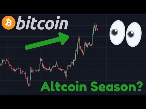 BITCOIN BREAKING RESISTANCE!! ALTCOIN SEASON OR NOT?!!