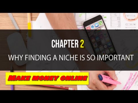 Make money online | Find Your Niche | Chapter 2 – Why Finding a Niche is So Important