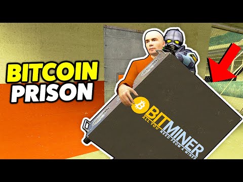 BITCOIN MINING IN A PRISON! - Gmod Prison RP (Making Money With Cryptocurrencies In A Prison)