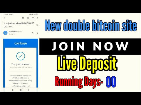 New Double Bitcoin and  Earn money online 2020
