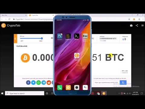 CryptoTab Browser New Bitcoin Earning App in Tamil | Free Bitcoin Mining | J Techcode
