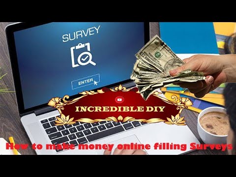 how to make money online by filling surveys
