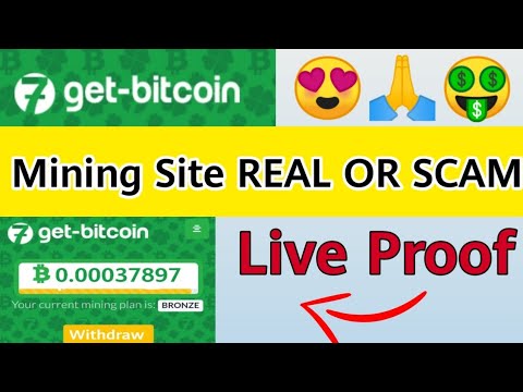 get-bitcoin.org Mining Site 2020 | REAL OR SCAM | Live Withdraw Proof