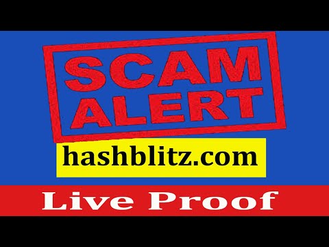 Hashblitz.com Scam | New Free Bitcoin Cloud Mining Site 2020 | Live Proof