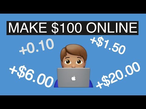 EARN $100+ DOING SIMPLE TASKS FROM HOME ( MAKE MONEY ONLINE )
