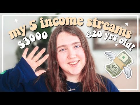 MY 5 STREAMS OF INCOME: How I Make Money Online in 2020!
