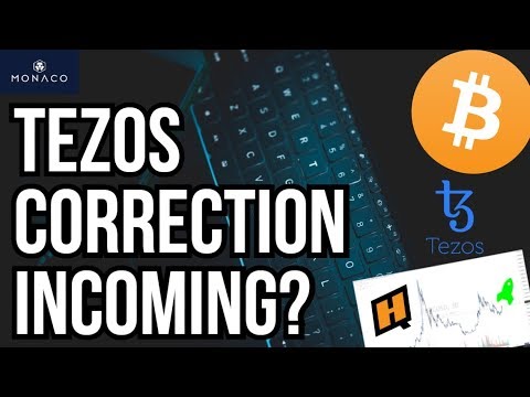 TEZOS CORRECTION INCOMING? - CRYPTO NEWS - bitcoin technical analysis