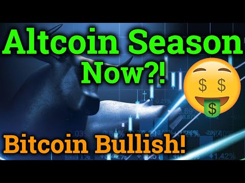 Altcoin Season Finally Here?? Bitcoin Looking Bullish! (Cryptocurrency News + BTC Trading Analysis)