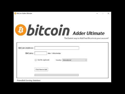 Free Bitcoin Mining Script - New Generator Works 100%