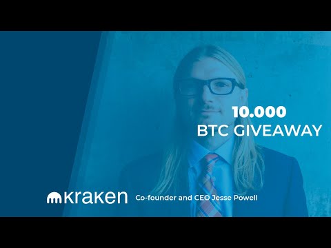 Kraken CEO announced the greatest crypto AirDrop. 10,000 Bitcoin