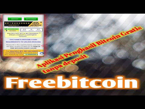 Aplikasi Penghasil Bitcoin Gratis, No Scam, Di jamin Legit (Freebitcoin)