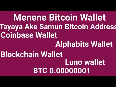 Menene Bitcoin Wallet Da Bitcoin Address. What is bitcoin address and wallet