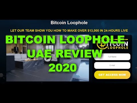 Bitcoin Loophole UAE Review 2020, Scam Or Legit Trading App? Find Out!