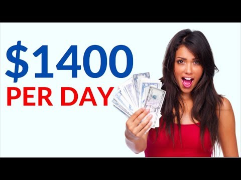Earn $1400 Per Day Online! (Make Money Online 2020)