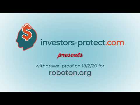 LAST Withdrawal ROBOTON NO SCAM 2020 EARN BITCOIN