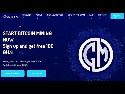 Gilmining - Brand New Bitcoin Cloud Mining - Free 100 GHS - Largest Cloud Mining Company GILMining