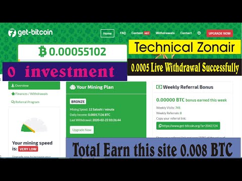Get bitcoin org Mining Site 2020 REAL OR SCAM Live Withdraw payments Proof 2020