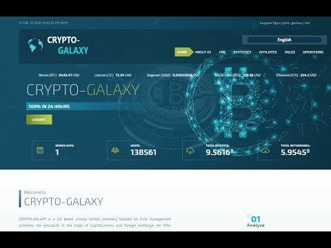 Crypto-Galaxy.ltd How to New Lunch Double Bitcoin Mining Sites Daily 200% After 24 Hours
