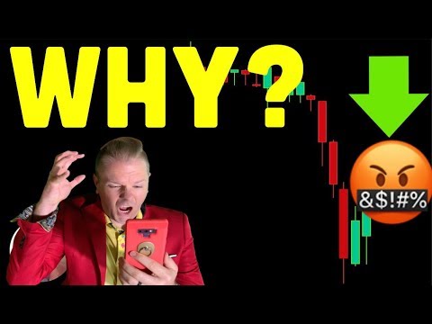 WHY IS BITCOIN TANKING - THE TRUTH (btc crypto live news price prediction analysis today ta 2020