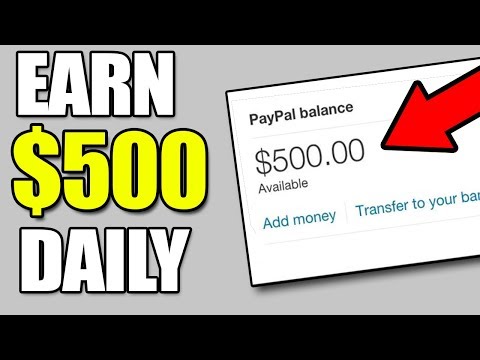 Make $500 Per Day EASY!! - Make Money Online