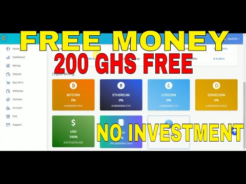 NEW BITCOIN CLOUD MINING 200 GHS FREE ||NO INVESTMENT||EASY AND SIMPLE WORK ONLINE JOBS IN TAMIL