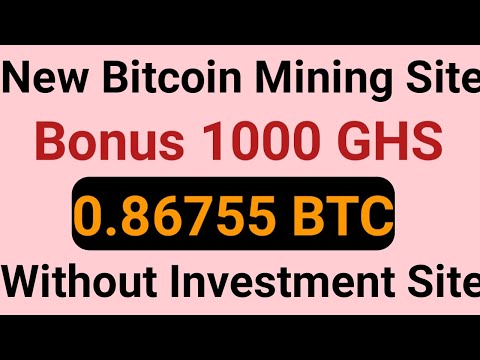 New Free Bitcoin Mining Sites 2020 | 0.006 BTC Earn Without Investment | Top Free Cloud Mining Site