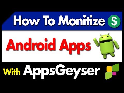 How to Monetize Android Apps with Appsgeyser | Make Money Online