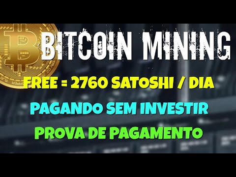 Bitcoin Mining | Pagando Sem Investir | Cloud Miner Center | Prova de Pagamento