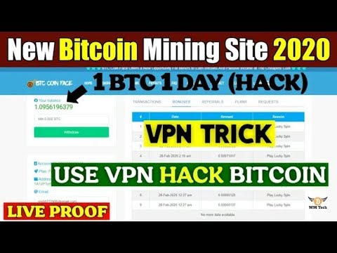 New Free Bitcoin Mining Site Btccoinface.com Hack Trick 2020 / Hack Btc Site