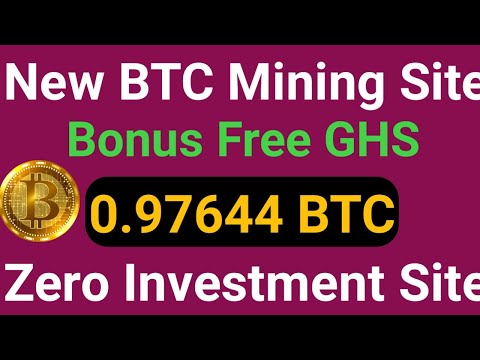 New Free Bitcoin Mining Sites 2020 | 0.006 BTC Without Investment | Top Free Cloud Mining Site