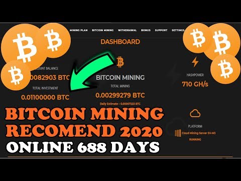 YAKIN NGGAK MINAT?? MINING BITCOIN RECOMEND II BITCOIN MINING ONLINE 688 DAYS