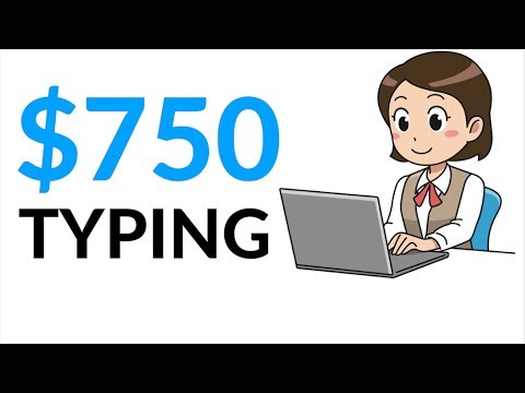 Earn $750 in 1 Hour JUST BY TYPING! (Make Money Online)