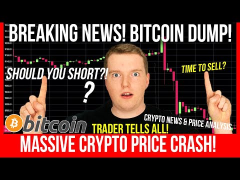 BREAKING NEWS: MASSIVE BITCOIN DUMP! Should YOU Short? ETHEREUM PRICE PREDICTION! Trader Tells All!