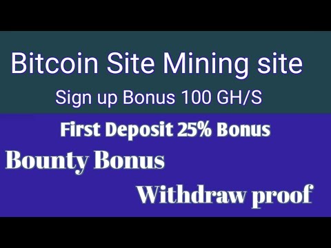 Gilmining.com | Bitcoin mining site sign up bonus 100GH/S Bounty Bonus
