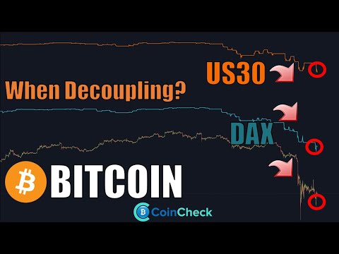 (Wann) ENTKOPPELT sich BITCOIN vom Stock-Market? Zentralbanken ohne Einfluss! Krypto News Deutsch