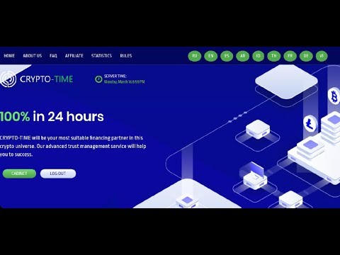 Crypto-time New Double Bitcoin Mining Sites100% After 24 Hours legit Sites